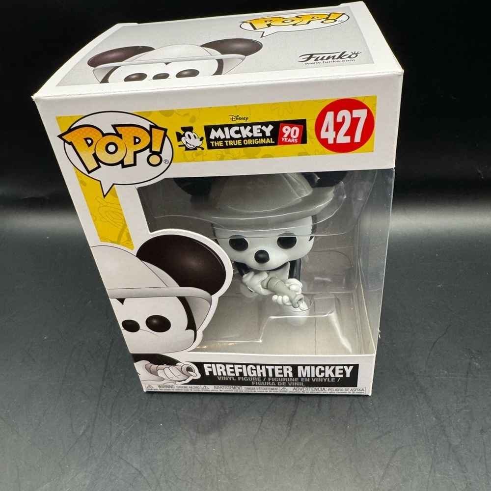 Funko POP! Disney Mickey Mouse: The True Original 90 Years Firefighter Mickey